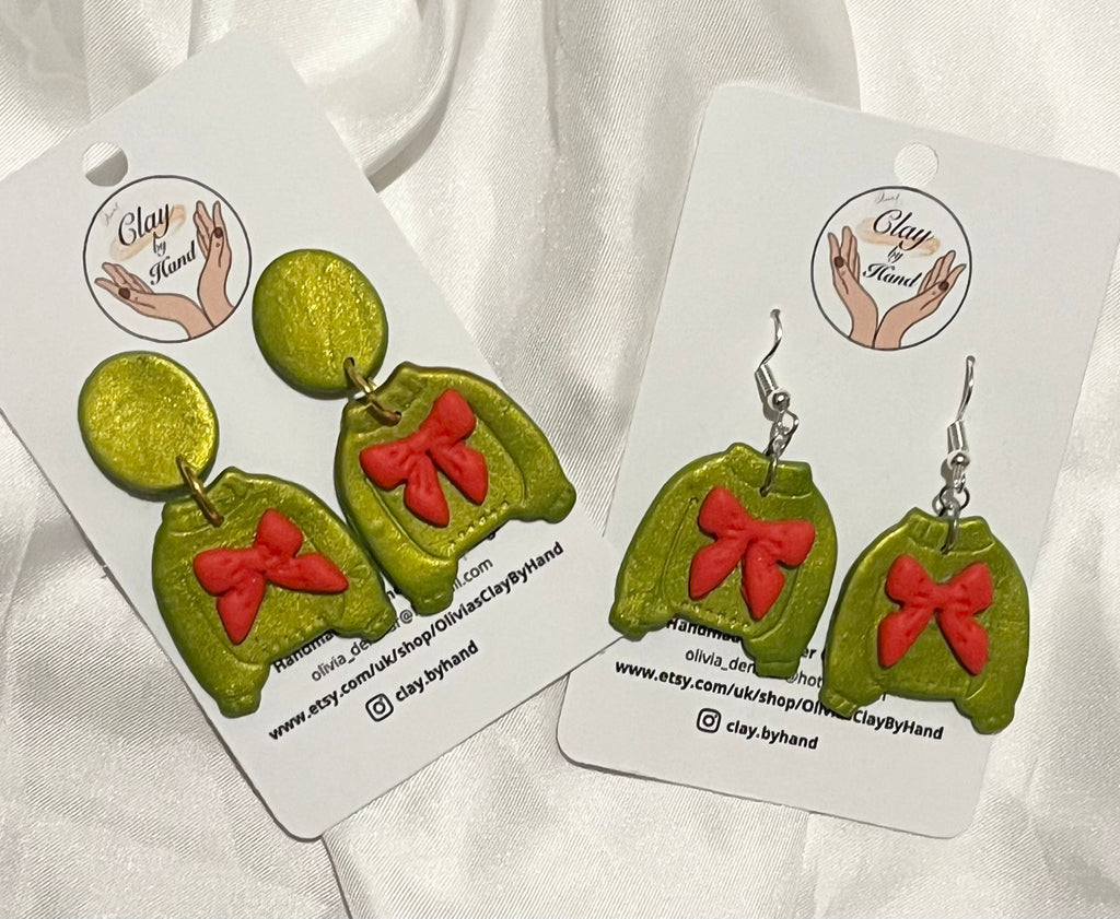 Festive Sweater Earrings