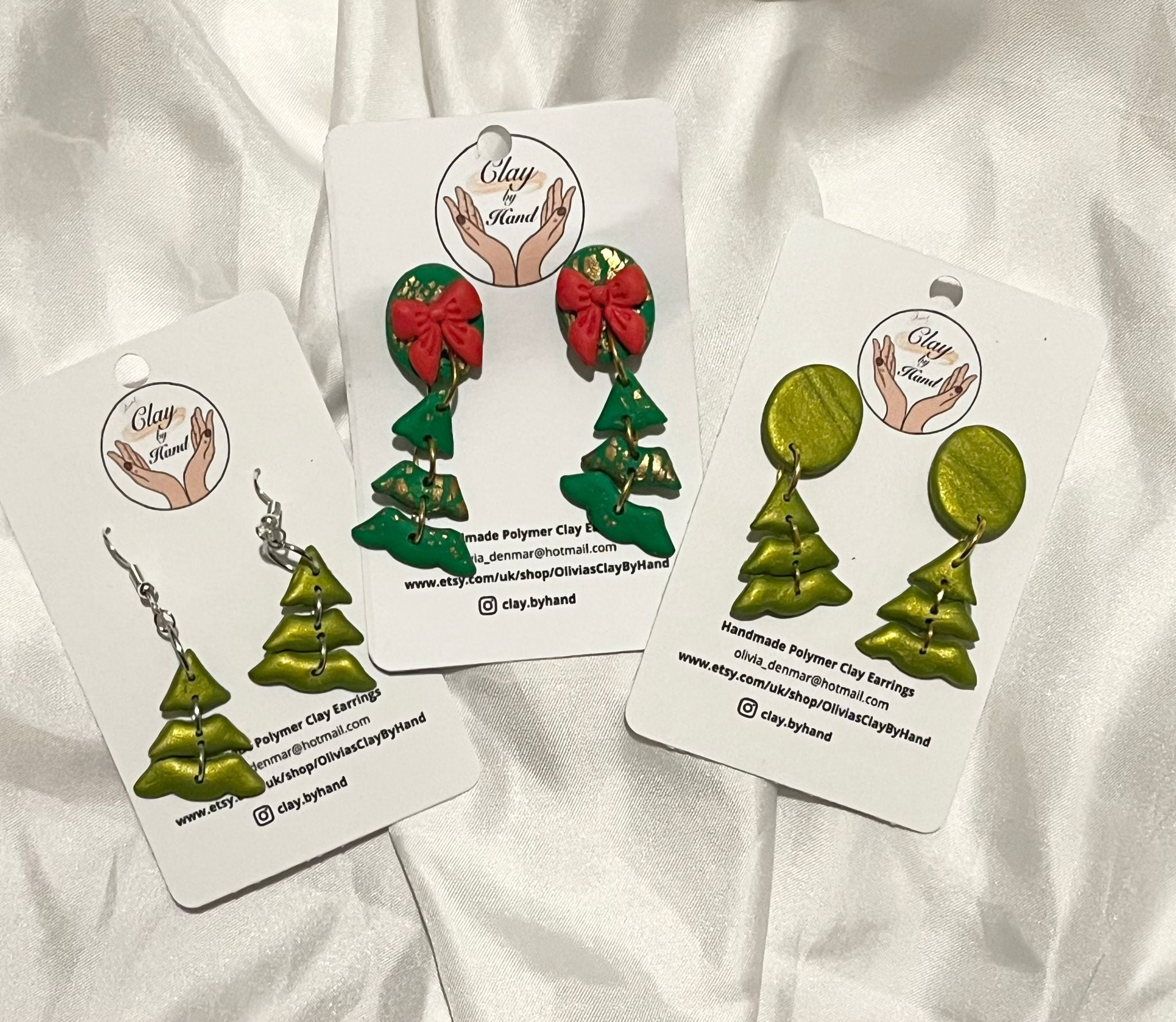 Christmas Tree Earrings